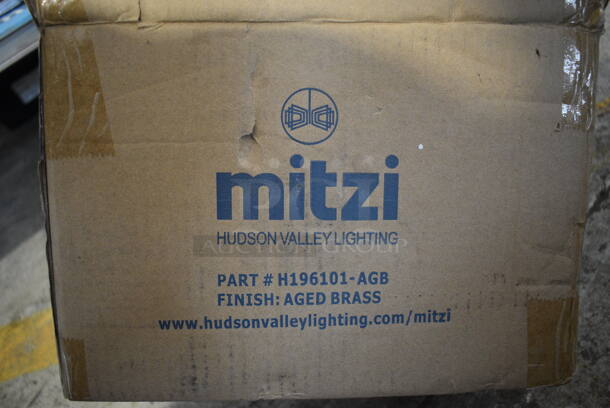 BRAND NEW SCRATCH AND DENT! Mitzi H196101-AGB Light Fixture - Image 3 of 3