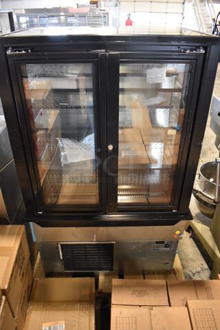 BRAND NEW! Structural Concepts Metal Commercial Open Grab N Go Drop In Merchandiser. 38x30x59. Tested and Working!
