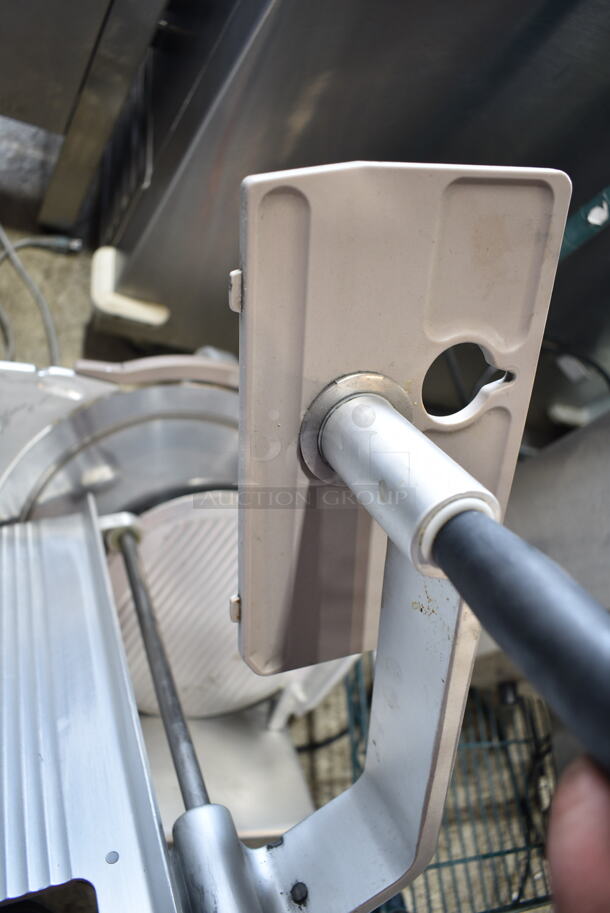 Bizerba GSP H Stainless Steel Commercial Countertop Meat Slicer. 120 Volts, 1 Phase. Tested and Working! - Image 5 of 7