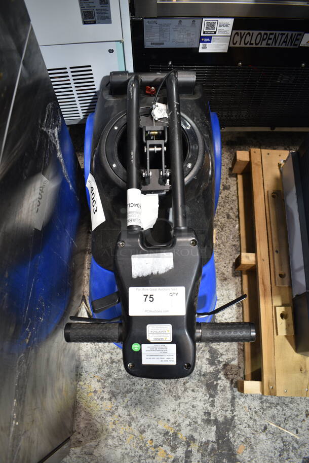 BRAND NEW SCRATCH AND DENT! Clark 804CLARKE380B 15B 15" AGM Cordless Walk Behind Disc Floor Scrubber - 3.5 Gallon. 115 Volts, 1 Phase. Cannot Test Due To Missing Power Cord - Image 7 of 10
