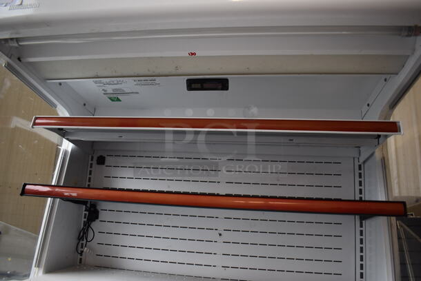 Hussmann GSVM-4060 Metal Commercial Floor Style Open Grab N Go Display Case Merchandiser. 115 Volts, 1 Phase. 40x31x61. Tested and Working! - Image 4 of 7