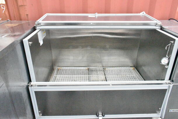 Beverage Air SM49N Stainless Steel Commercial Milk Cooler on Commercial Casters. 115 Volts, 1 Phase.  - Image 5 of 7