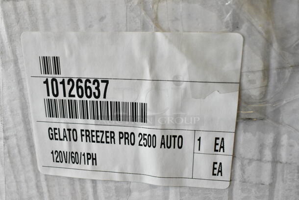 BRAND NEW IN BOX! Nemox Gelato Chef 5L Air Cooled Countertop Gelato Machine. 120 Volts, 1 Phase.  - Image 5 of 6