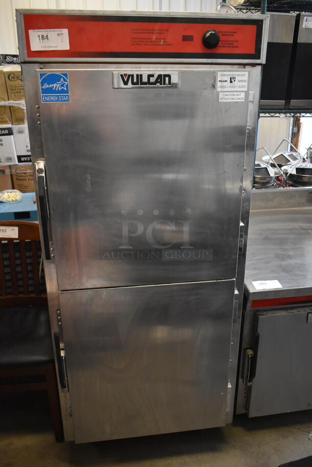 Vulcan VBP15i ENERGY STAR Stainless Steel Commercial Heated Holding Cabinet on Commercial Casters. 120 Volts, 1 Phase. Tested and Working! - Item #1113316