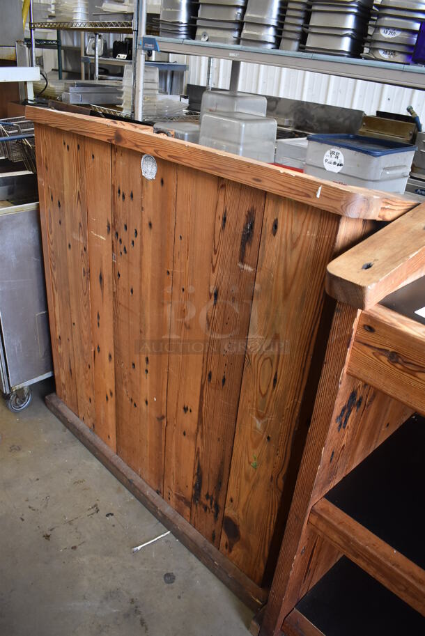 Wooden 3 Tier Stand. 49x23x49 - Image 4 of 5