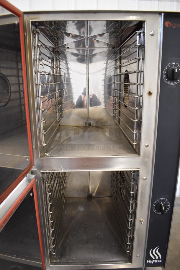 Groen HY-10SG HyPlus Stainless Steel Commercial Natural Gas Powered 2 Deck Steam Cabinet. 24x34x72 - Image 10 of 12