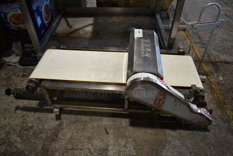 Jingmeihuayan Metal Commercial Countertop Dough Sheeter. Cannot Test Due To Missing Power Cord