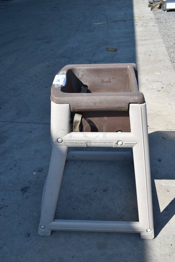 Koala Kare Brown Poly High Chair.  - Image 2 of 4