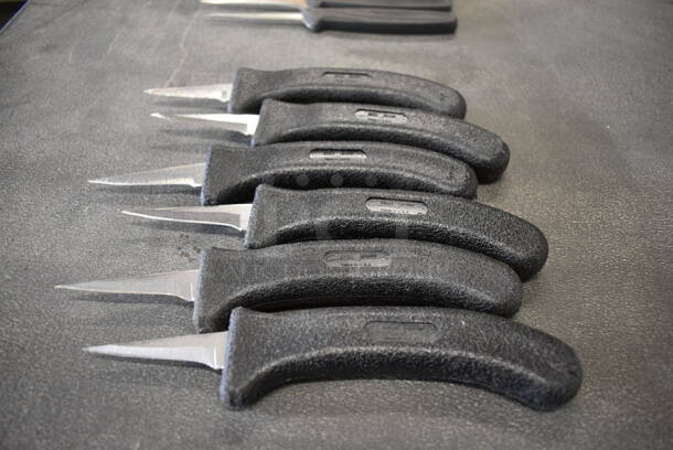 6 Sharpened Stainless Steel Poultry Knives. Includes 7.5". 6 Times Your Bid! - Image 4 of 4