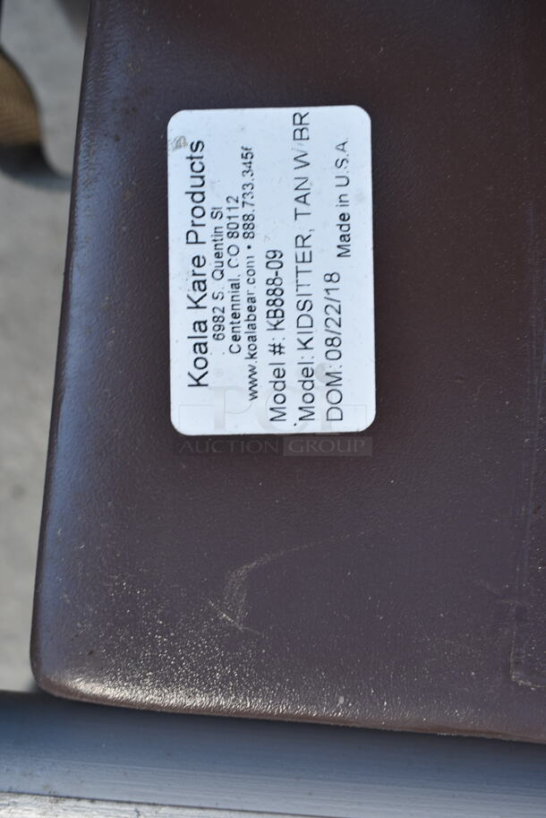 Koala Kare Brown Poly High Chair.  - Image 4 of 4