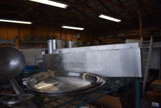 ALL ONE MONEY! Tier Lot of Various Items Including Yellow Poly Bus Bins, Ladle and Speedwell  - Image 4 of 4