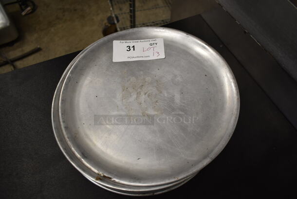 ALL ONE MONEY! Lot of 13 Round Metal Pans. - Image 3 of 3