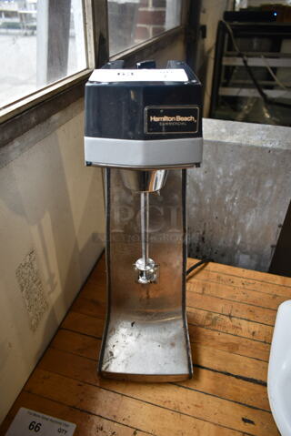 Hamilton Beach 936 Stainless Steel Commercial Countertop Drink Mixer. 120 Volts, 1 Phase. Tested and Working!