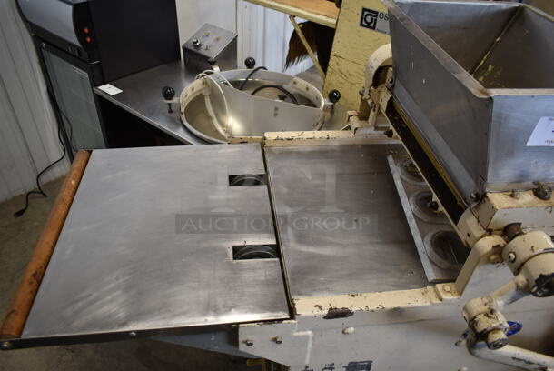 Triumph Metal Commercial Floor Style Cookie Dough Depositor on Commercial Casters. 115 Volts, 1 Phase. Tested and Working! - Image 6 of 12