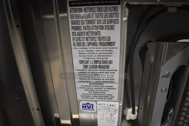 BRAND NEW SCRATCH AND DENT! Broan Best Stainless Steel Hood. Appears To Be Model K7788. 36x32x20 - Image 8 of 9