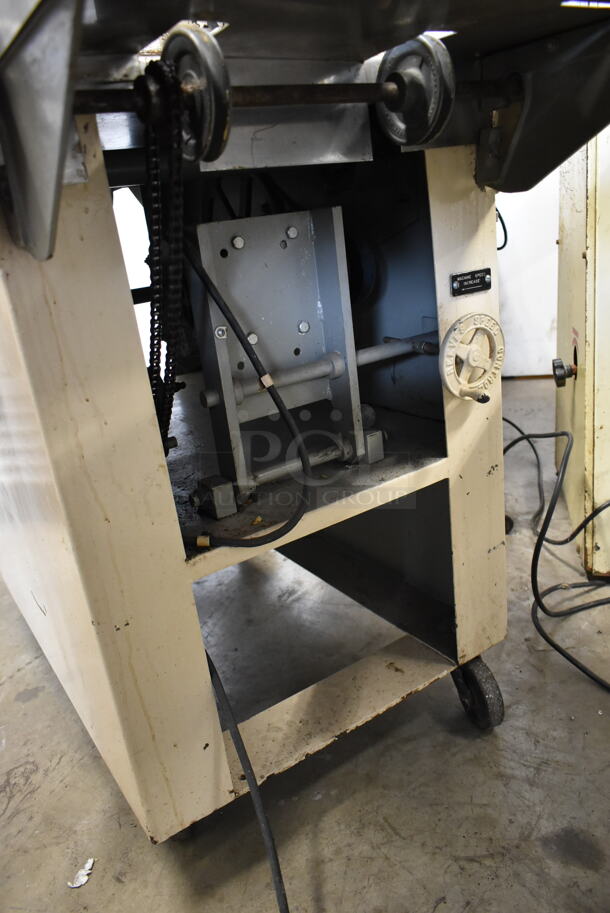 Triumph Metal Commercial Floor Style Cookie Dough Depositor on Commercial Casters. 115 Volts, 1 Phase. Tested and Working! - Image 10 of 12