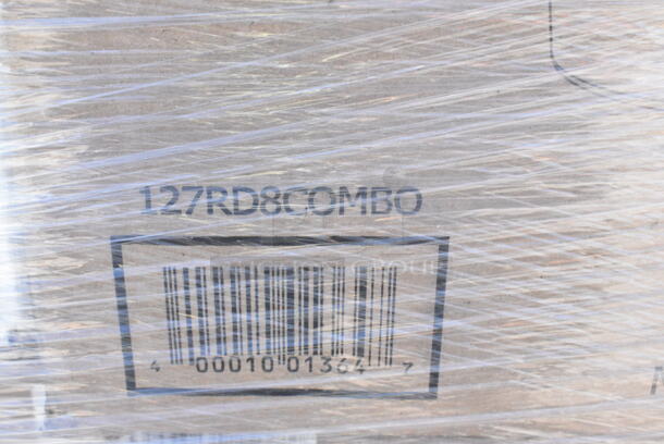 24 BRAND NEW Boxes Including 5002DNAP Choice White 2-Ply Dinner Napkin 17" x 15" - 3000/Case, 127RD8COMBO Choice 8 oz. Customizable Microwavable Clear Round Deli Container and Lid Combo Pack - 250/Case, 760VP130KR Carnival King Kraft 130 oz. Popcorn Bucket - 150/Case, 795PTOKFT1 Choice Kraft Microwavable Folded Paper #1 Take-Out Container 4 3/8" x 3 1/2" x 2 1/2" - 450/Case, 500TW9 Choice 9 oz. Translucent Thin Wall Plastic Cold Cup - 2500/Case, 127RD32COMBO Choice 32 oz. Customizable Microwavable Clear Round Deli Container and Lid Combo Pack - 250/Case, 5001RT800N Lavex 8" Natural Kraft Hardwound Paper Towel, 800 Feet / Roll - 6/Case, 394365M Noble Products Powder-Free Disposable Clear Vinyl Gloves for Foodservice - Medium - 1000/Case, 433XHWBR20SHOC Choice Heavy Duty 20 lb. Shorty Extra Heavy-Duty Natural Kraft Paper Bag - 400/Case, 395SP10PF EcoChoice No PFAS Added 10" x 10" Natural Bagasse Blend Square Plate - 300/Case, 966TALLFLDB Choice White Tall-Fold 6" x 13" Dispenser Napkin - 8000/Case, 500CC20 Choice Clear PET Customizable Plastic Cold Cup - 20 oz. - 600/Case. 24 Times Your Bid!  - Image 3 of 12