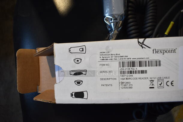 3 BRAND NEW IN BOX! Flexpoint JDK-2106 Rev A Barcode Scanners. 2x1x4.5. 3 Times Your Bid! - Image 4 of 4