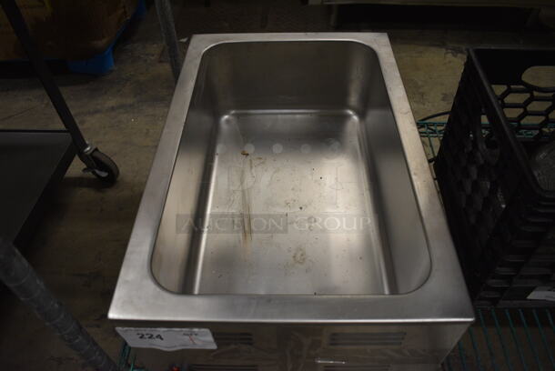 Avantco 177W50 Stainless Steel Commercial Countertop Food Warmer. 120 Volts, 1 Phase. 14.5x22x9. Tested and Working! - Image 4 of 7