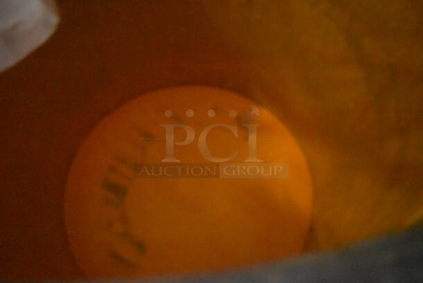 Blue Metal Bin w/ Spigot. BUYER MUST REMOVE. - Image 5 of 5