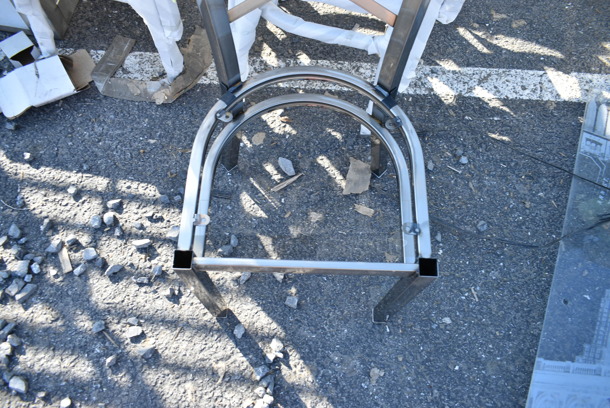 16 BRAND NEW SCRATCH AND DENT! Metal Dining Height Chair. 16 Times Your Bid! - Image 6 of 7