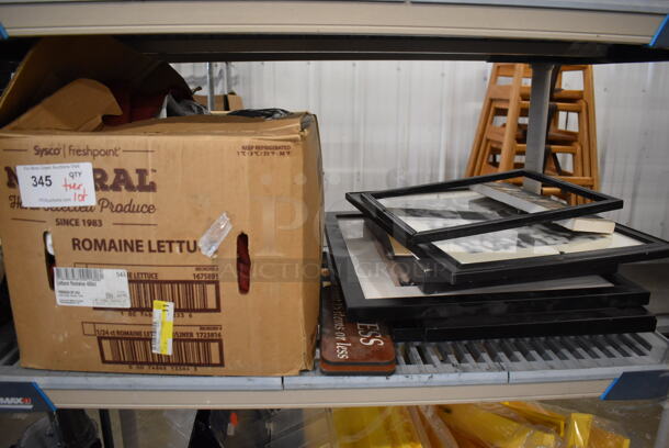 ALL ONE MONEY! Tier Lot of Various Items Including Frames - Image 1 of 10