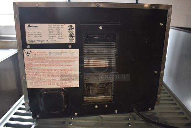 2018 Amana HDC18SD2 Commercial Stainless Steel Electric Microwave Oven. 208/240V. - Image 8 of 9