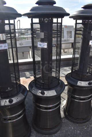 Inferno SRPH68 Metal Floor Style Propane Gas Powered Outdoor Flame Heater. 36,000 BTU. 20x20x71