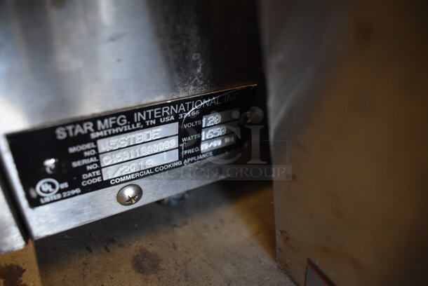 2018 Star 45STBDE Stainless Steel Commercial Countertop Hot Dog Roller. 120 Volts, 1 Phase. 24x36x12. Tested and Working! - Image 5 of 6