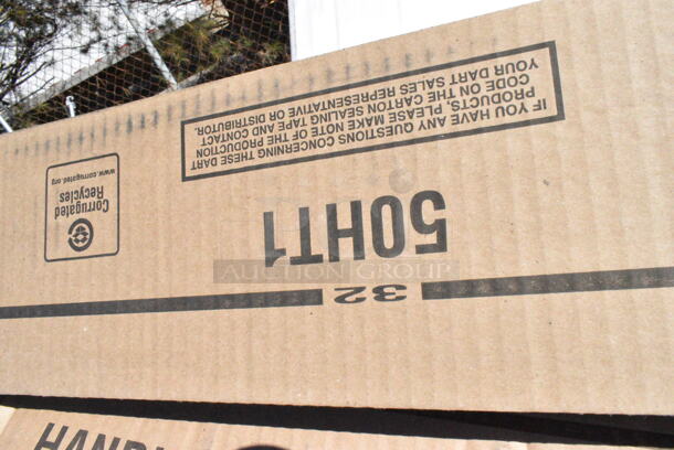 15 BRAND NEW Boxes Including 50HT1 White Foam Hinged Lid Container, 485WJ7BK Jumbo Black Wrapped Straw, 127RD16BULK Choice 16 oz. Customizable Microwavable Translucent Round Deli Container - 500/Case, 795200CSTN1M Carnival King #200 2 lb. Cornerstone Paper Food Tray. 15 Times Your Bid! - Image 3 of 12
