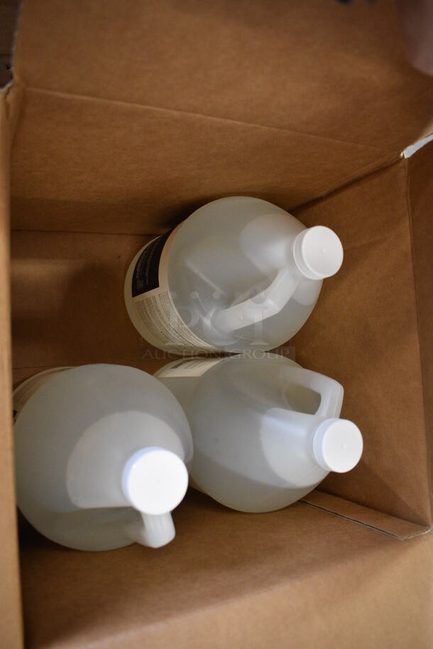 3 Boxes of 4 BRAND NEW Swisher Select Clear Sanitizer Jugs. Total of 12 Jugs. 6x6x12. 3 Times Your Bid! - Image 3 of 3