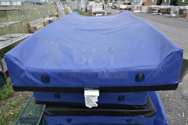 9 Blue Cushioned Mats. 3 Times Your Bid! - Image 3 of 4