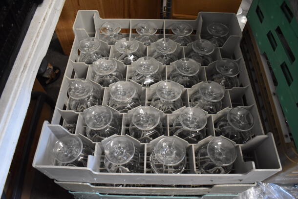 ALL ONE MONEY! Lot of 9 Caddies of Various Glasses Including Ceramic Mugs and Glass Stemware - Image 8 of 12