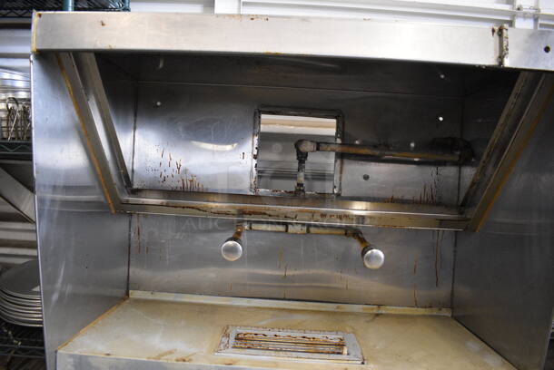 3.5' Stainless Steel Commercial Grease Hood. 42.5x24.5x39 - Image 4 of 6