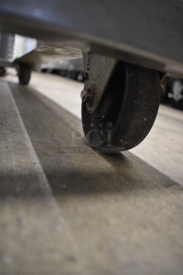 Belshaw Stainless Steel Commercial Icing Glazing Station on Commercial Casters. 31.5x39x40 - Image 7 of 9