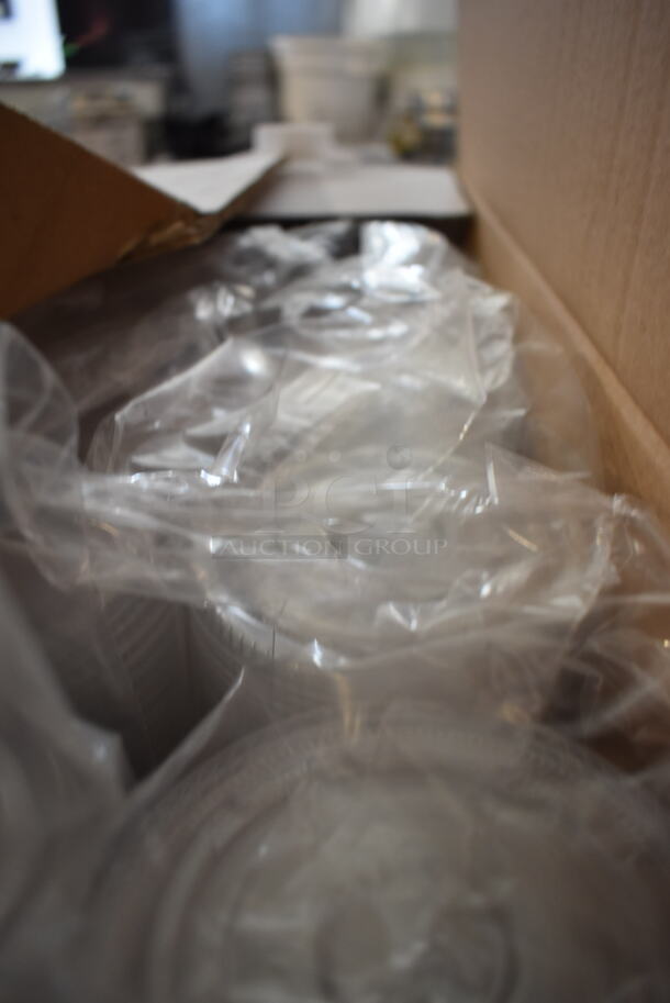 ALL ONE MONEY! Lot of Various Items on Tabletop Including Plastic Lids and Napkins - Image 7 of 12