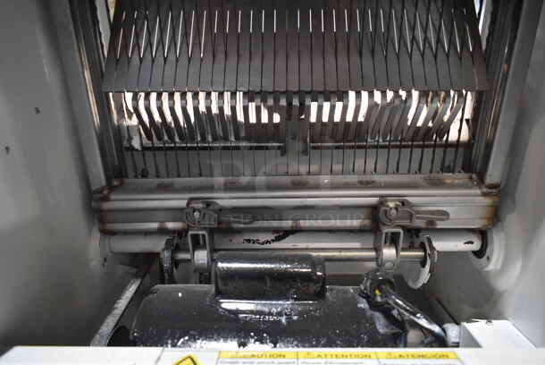 Oliver 797-32NC Stainless Steel Commercial Floor Style Bread Loaf Slicer. 115 Volts, 1 Phase. Tested and Working! - Image 6 of 7