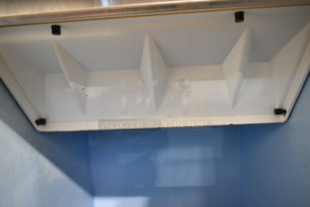 Hoshizaki F-801MAJ Stainless Steel Commercial Ice Machine Head on Hoshizaki B-500PF Commercial Ice Bin. 115 Volts, 1 Phase.  - Image 5 of 8