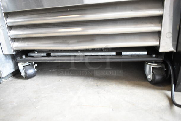 2022 True T-19F-HC Stainless Steel Commercial Single Door Reach In Freezer w/ Poly Coated Racks on Commercial Casters. 115 Volts, 1 Phase. Tested and Working! - Image 3 of 5