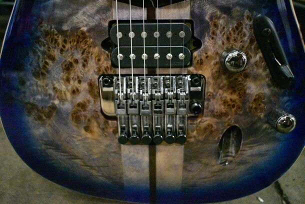 Premuim Ibanez S1070PBZ 1P-03 6 String Electric Guitar w/ Soft Case - Image 8 of 12