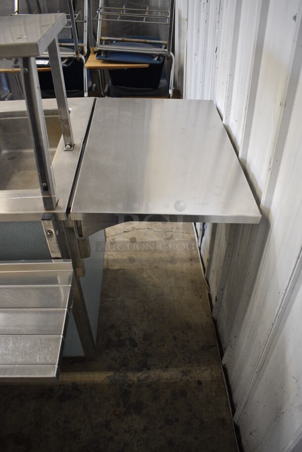 Vollrath 37050-2494-CNB Stainless Steel Commercial Electric Powered 5 Well Steam Table w/ Sneeze Guard and Tray Slide on Commercial Casters. 208 Volts, 1 Phase. 92x45x48 - Image 5 of 8