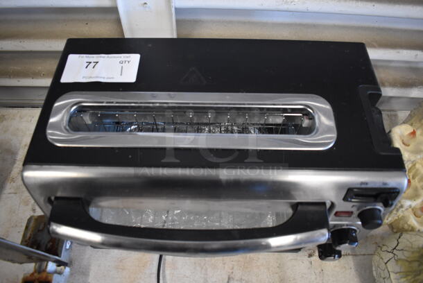 Hamilton Beach Metal Countertop Electric Powered Toaster Oven. 120 Volts, 1 Phase. 18x12x10 - Image 4 of 7