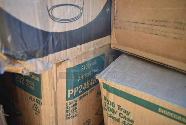 PALLET LOT of 21 BRAND NEW Boxes Including SO8BW Dart White Plastic Soda Spoon, Eilat 9" Plates, 500CC9 Choice 9 oz. Clear PET Customizable Plastic Squat Cold Cup, 17616STPEBBL Choice 16 oz. Blue SAN Plastic Pebbled Tumbler - 12/Pack, 7152 Spaceman 2.1.1.31.0003 7.3 Qt. Torque Rotor, Dart PP2464BDL PresentaBowls Pro Vented Clear Square Lid for 24, 32, 48, and 64 oz. Square Plastic Bowls, 130TASTERSP Choice 3" White Plastic Tasting Spoon - 3000/Case, Dart S6BW 5 7/8" Medium Weight White Plastic Teaspoon - 1000/Case. 21 Times Your Bid!  - Image 10 of 12