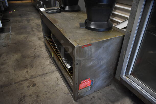 Lang 136CM-208V Stainless Steel Commercial Electric Powered Cheese Melter. 208 Volts, 1 Phase.  - Image 4 of 5