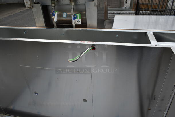 BRAND NEW SCRATCH AND DENT! Stainless Steel Commercial Counter Frame w/ Under Shelf. - Image 8 of 8