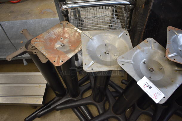 4 Metal Table Bases. 30x30x28. 4 Times Your Bid! - Image 2 of 3