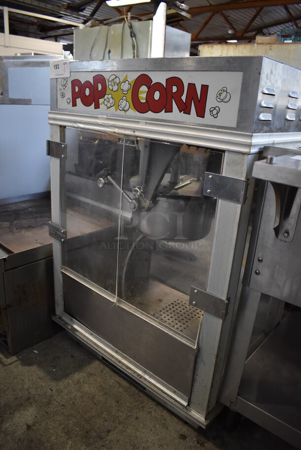 Gold Medal Model 2001ST Metal Commercial Countertop Popcorn Machine Merchandiser. 120 Volts, 1 Phase. 27x20x40.5. Cannot Test Due To Plug Style - Image 2 of 6
