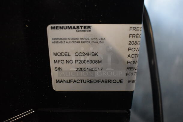 2022 Menumaster OC24HBK Commercial Stainless Steel Electric Countertop Microwave. 208/240V.  - Image 6 of 9