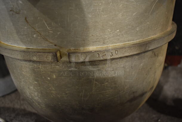 ALL ONE MONEY! Lot of DS30 Metal 30 Quart Mixing Bowl, 2 DS30ED Dough Hook Attachment and DS30D 30 Quart Whisk Attachment.  - Image 7 of 11