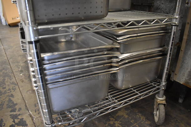 13 Stainless Steel Full Size Drop In Bins. 1/1x6. 13 Times Your Bid! - Image 3 of 4